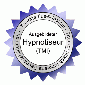 Qualitätssiegel: Ausgebildeter Hypnotiseur (TMI)